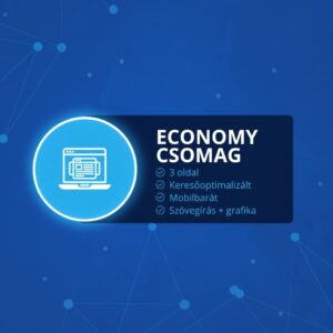 Weboldal - Economy Csomag